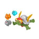 Fisher-Price - DC League of Super-Pets Collezione di personaggi snodati con funzionalità azionate dai bambini