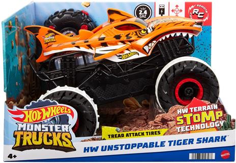 Mattel: Hot Wheels - Rc Monster Truck 1:15 Tiger Shark - 6