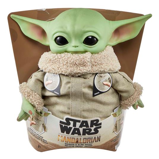 Star Wars The Mandalorian Yoda The Bambino Peluche 28cm Mattel