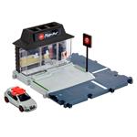 Matchbox Playset Base, con bus Matchbox in scala 1:64