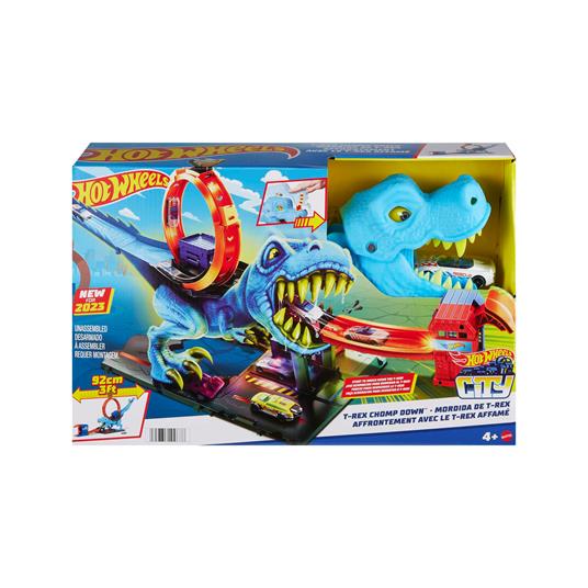 Hot Wheels City Sfreccia sul T-Rex Playset - 6