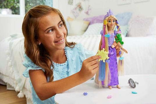 Disney Princess - Rapunzel Chioma Magica, Bambola con Extension Capelli  Cambia-Colore e Accessori per Lo Styling - Mattel - Bambole Fashion -  Giocattoli | Feltrinelli