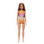 Barbie: Beach Doll With Orange Swimsuit