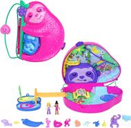 Polly Pocket Borsetta Dolce Bradipo, Giocattolo Da Viaggio, Bambole E Playset