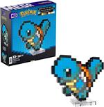 Mega Pokémon Showcase - Squirtle, Set in Stile retrò pixelato da Costruire con 367 Pezzi