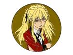 Kakegurui Metal Spilla Badge Mary Getc