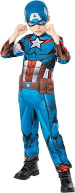 costume bambino S Rubies: Costume Capitan America Green Collection Inf