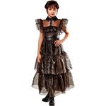 Costume Wednesday (Mercoledi') Rave'n De Luxe 7-8 anni (1000886-L)