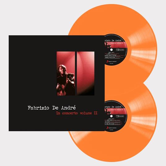 Fabrizio De André in Concerto vol.2 (Esclusiva LaFeltrinelli e IBS.it -  Limited, Numbered & Orange Coloured Vinyl) - Fabrizio De André - Vinile |  laFeltrinelli
