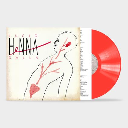 Henna (180 gr. Col. Red Vinyl - Ed. Limitata Numerata) - Lucio Dalla -  Vinile