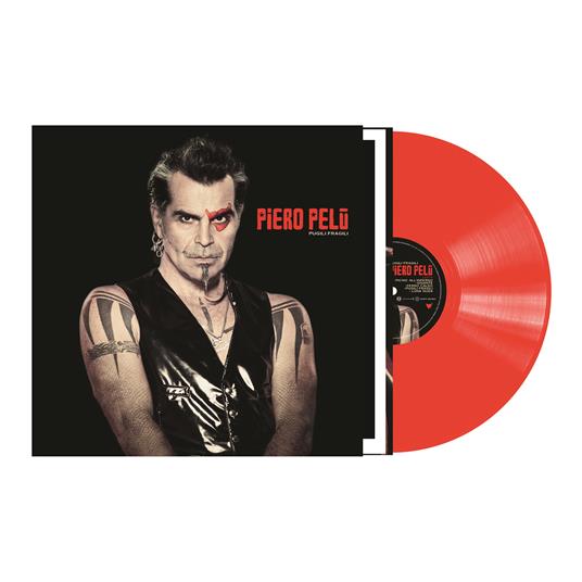 Pugili Fragili (180 gr. Red Vinyl - Copia autografata e numerata) - Vinile LP di Piero Pelù