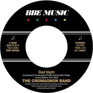 Vinile Bad Night-Quadrant Cromagnon Band