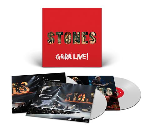 Grrr Live! (Esclusiva Feltrinelli e IBS.it - White Coloured Vinyl) -  Rolling Stones - Vinile