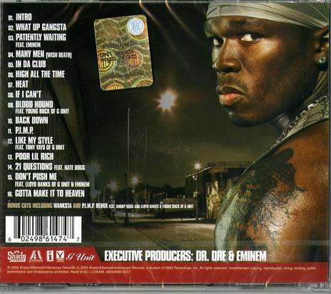 Get Rich or Die Tryin' - CD Audio di 50 Cent - 2