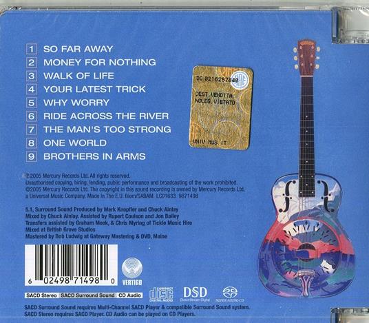 Brothers in Arms (20th Anniversary Standard Edition) - SuperAudio CD di Dire Straits - 2