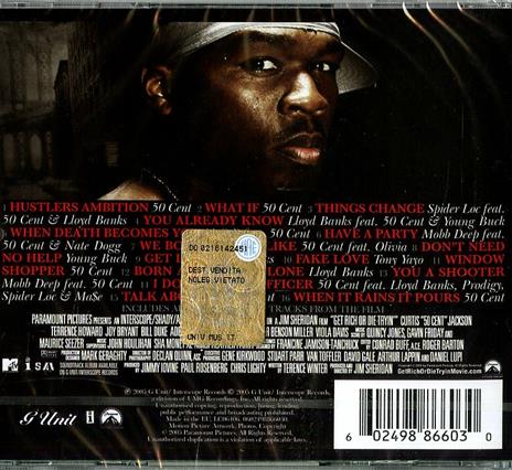 Get Rich or Dye Tryin' (Colonna sonora) - CD Audio di 50 Cent - 2