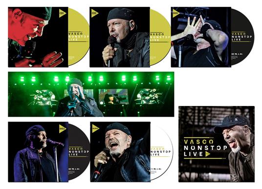 6 CD Box Set Cofanetto VASCO ROSSI LEGEND nuovo