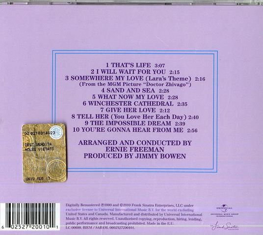 That's Life - CD Audio di Frank Sinatra - 2