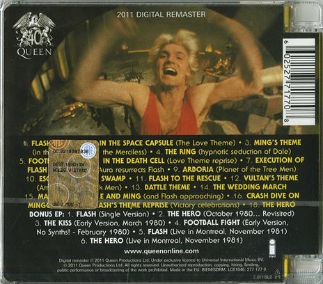 Flash Gordon (Limited Edition) - CD Audio di Queen - 2