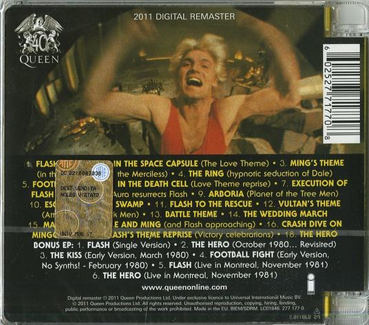 Flash Gordon (Limited Edition) - CD Audio di Queen - 2