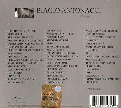 The Platinum Collection - CD Audio di Biagio Antonacci - 2