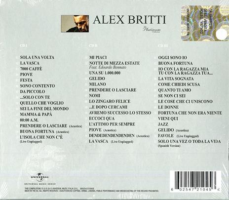 The Platinum Collection - CD Audio di Alex Britti - 2