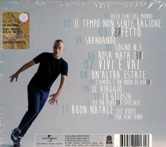 Perfetto - Eros Ramazzotti - CD | Feltrinelli