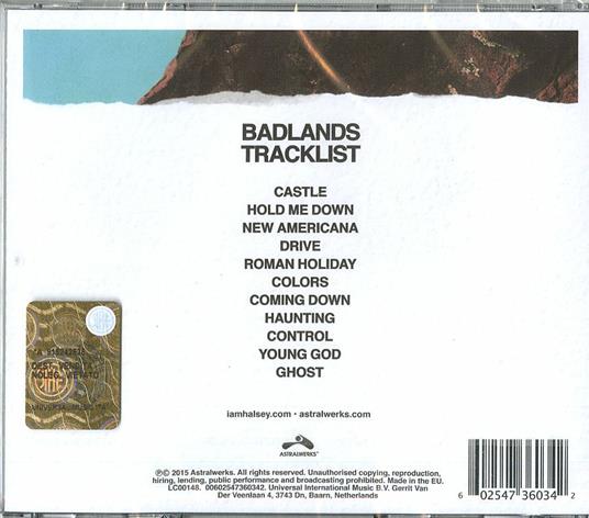 Badlands - CD Audio di Halsey - 2