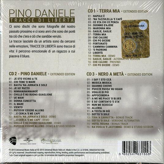 Tracce di libertà - CD Audio di Pino Daniele - 2