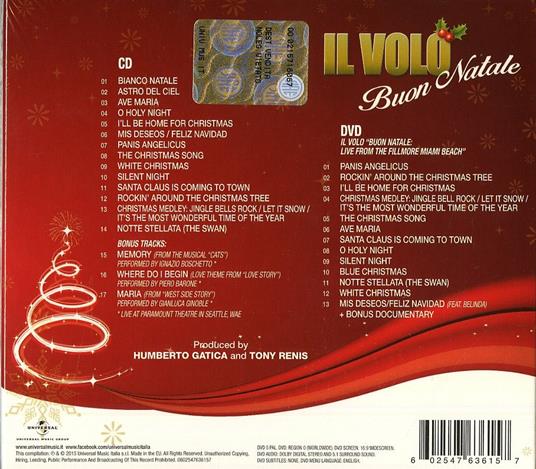 Buon Natale (Deluxe Edition) - Il Volo - CD | Feltrinelli