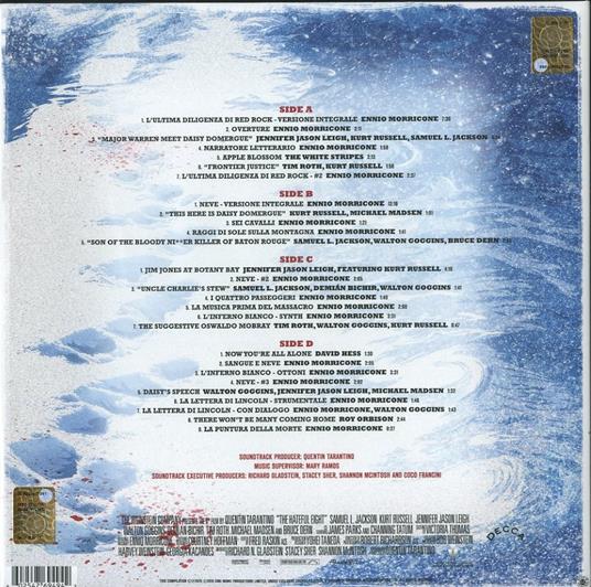 The Hateful Eight (Colonna sonora) - Vinile LP di Ennio Morricone - 2