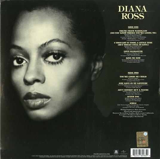 Diana Ross (180 gr. + Mp3 Download) - Diana Ross - Vinile | laFeltrinelli