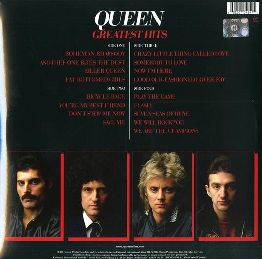 Greatest Hits - Queen - Vinile