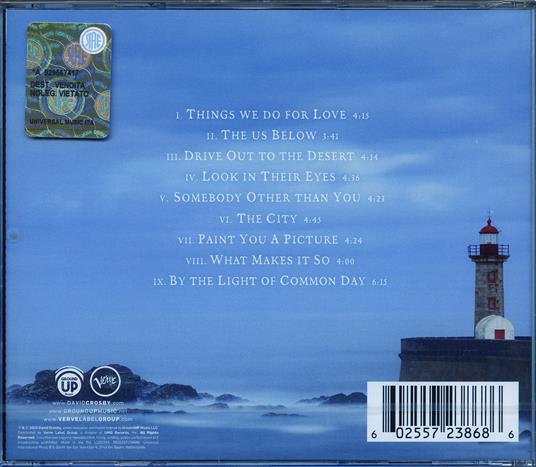 Lighthouse - CD Audio di David Crosby - 2