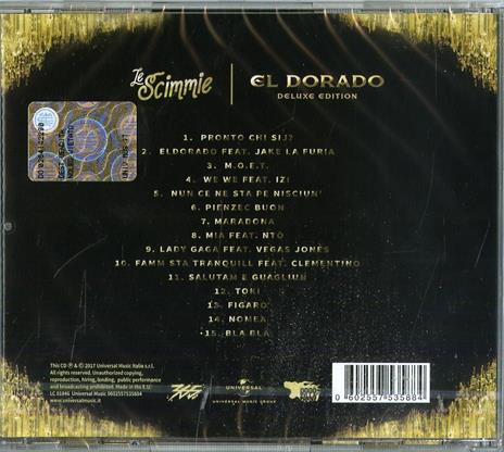 El Dorado - CD Audio di Le Scimmie - 2