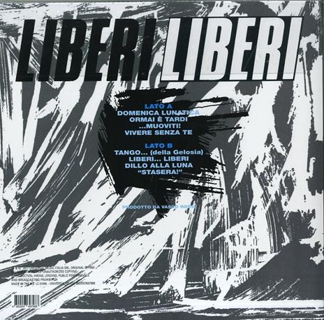 Liberi liberi - Vinile LP di Vasco Rossi - 2