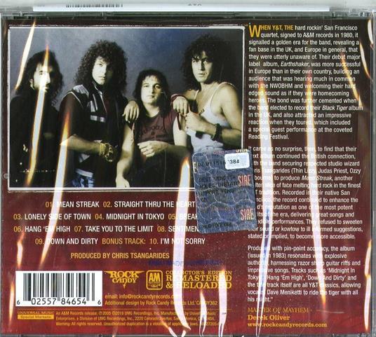 Mean Streak - CD Audio di Y&T - 2