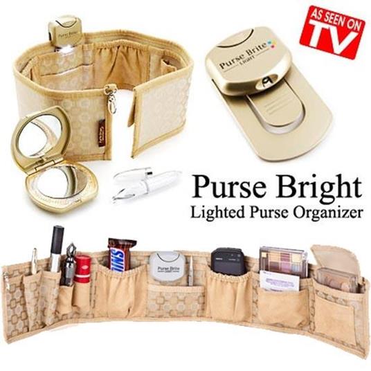 Organizer Organizzatore per Borsa e Valigie Purse Brite Con LED Cintura Smart - 2