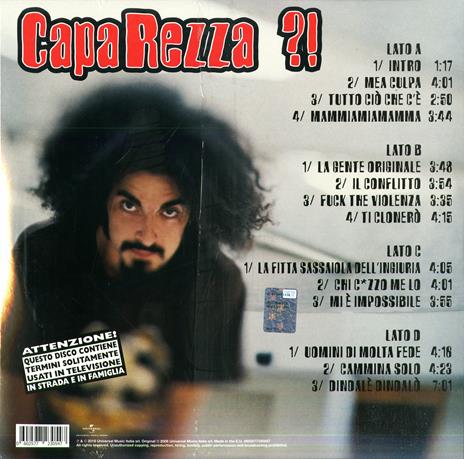 ?! (180 Gr.Vinile Blu) - Vinile LP di Caparezza - 2