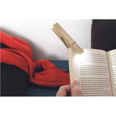 Clothspin Book Clip - Kikkerland - Idee regalo