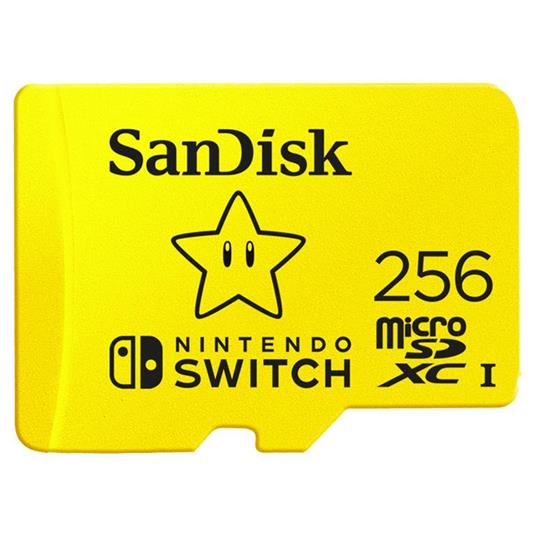 SanDisk Micro SD XC I 256GB Nintendo Switch - gioco per Console e accessori  - SanDisk - Accessori Gaming - Videogioco | Feltrinelli
