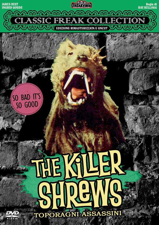 The Killer Shrews. Toporagni assassini (DVD) di Ray Kellogg - DVD