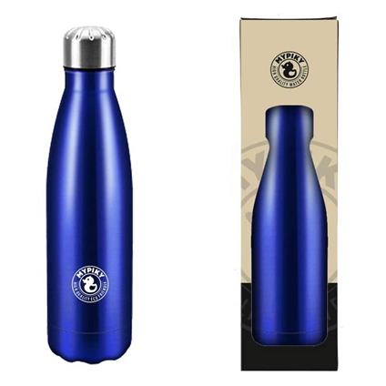 Borraccia Termica Acciaio Mypiky 500Ml Blu Metal