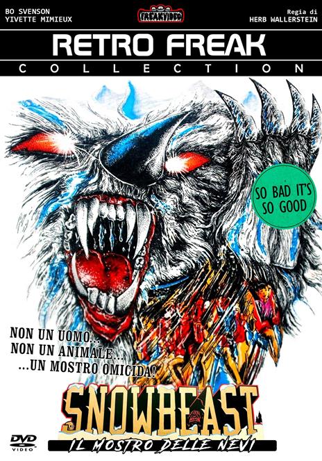 Snowbeast il mostro delle nevi (DVD) di Herb Wallerstein - DVD