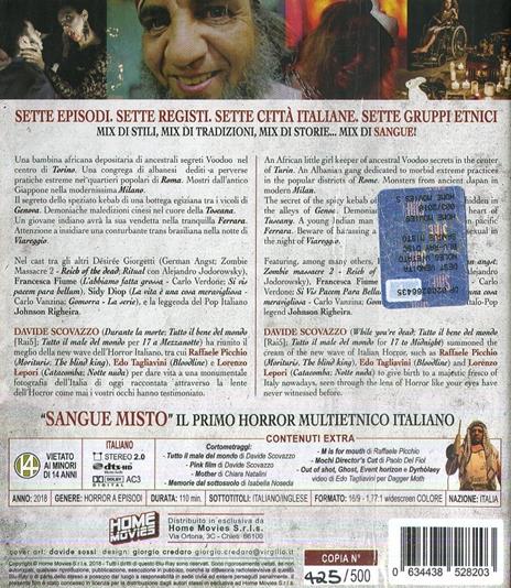 Sangue misto di Isabella Noseda,Davide Scovazzo,Edo Tagliavini - Blu-ray - 2