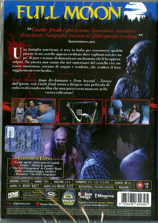 Castle Freak (DVD) di Stuart Gordon - DVD - 2