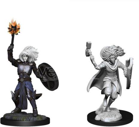 D&d Nolzur's Marvelous Miniatures Unpainted Miniatures Changeling Cleric Case (6) Wizbambino - 2