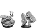 D&d Nolzur's Marvelous Miniatures Unpainted Miniatures Stone Defender & Oaken Bolter Case (2) Wizbambino