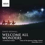 Welcome All Wonders.A Christmas Cantata