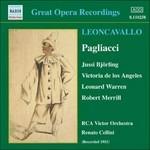 Pagliacci - CD Audio di Ruggero Leoncavallo,Jussi Björling,Victoria De Los Angeles,Renato Cellini,RCA Victor Symphony Orchestra